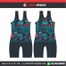 MULTI COLORS SKULL  WRESTLING SINGLETS 